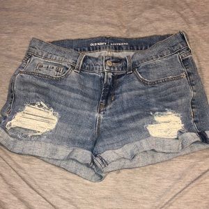 Blue Jean Shorts